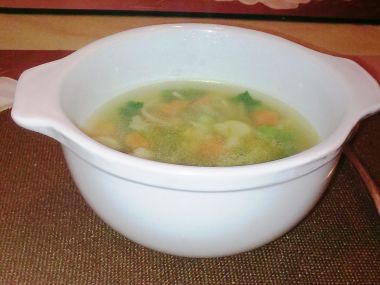 Rychlá polévka se zeleninou