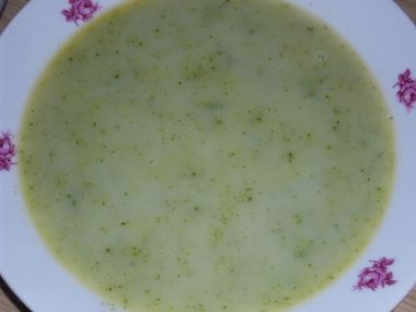 Koprová polévka podle kamarádky