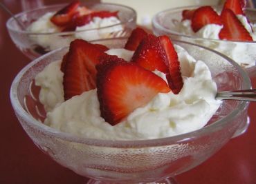 Jahody s mascarpone