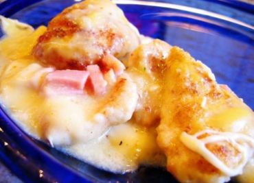 Kuřecí Cordon Bleu v pekáčku