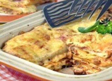 Zapečené lasagne s telecím masem