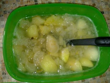Jablkový kompot podle babičky