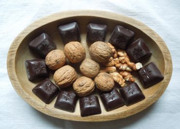 Ořechy v čokoládě