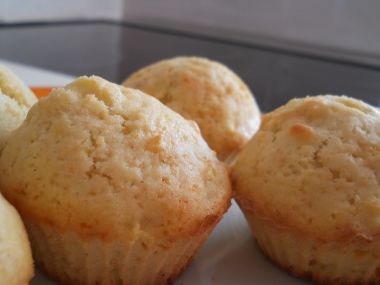 Muffiny banánové s kousky čokolády