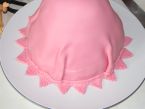 Růžová princezna - dort