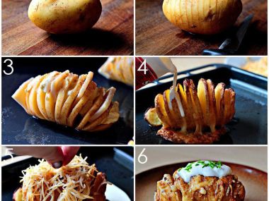 Zapečené brambory jako předkrm (nebo na gril)