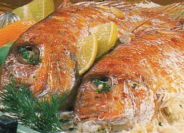 Ryby v muškátové omáčce
