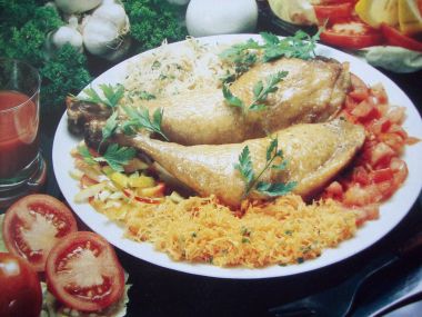 Andalúzské kuře na česneku