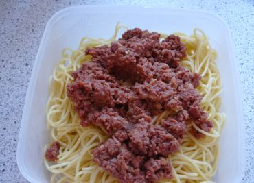 Špagety s masíčkem