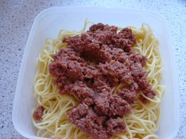 Špagety s masíčkem