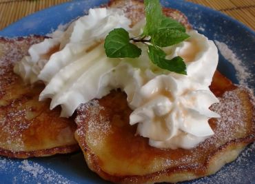 Jablečné lívance (pancakes) z americké kuchařky