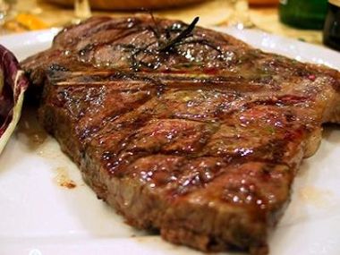 Roštěnky na grilu