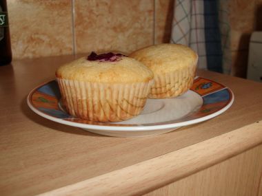 Muffiny s třešněma a čokoládou