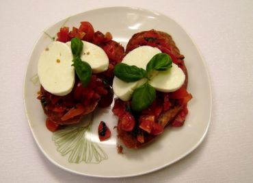 Lahodná Bruschetta