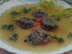 Recept Tradiční polévka s játrovými knedlíčky