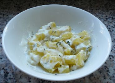 Koprový bramborový salát