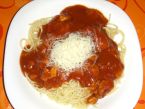 Špagety s rajčatovou omáčkou- můj recept