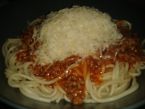 Špagety s rajčatovou omáčkou- můj recept