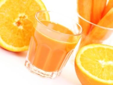 Pomerančovo-mrkvový  džus