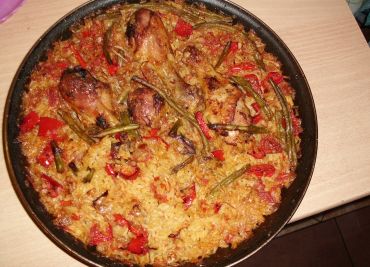 Špalíčková paella