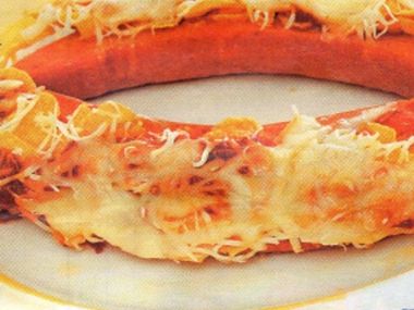 Párky s kukuřičnými chipsy