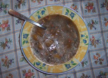 Domácí hříbková polévka