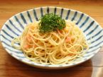 Recept Česnekové špagety s nivou