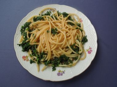 Špagety s česnekem II.