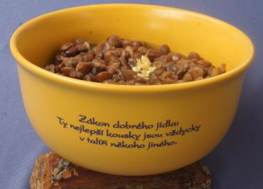 Čočkový salát ze Slovenska