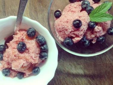 Odlehčený sorbet