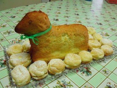 Věnečky z odpalovaného těsta - recept od tchána
