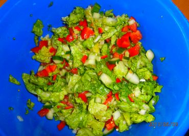 Zeleninový salát alá Laďka