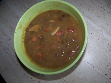 Čočková polévka dle maminky