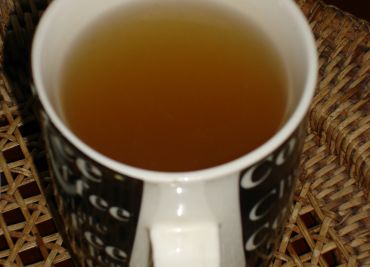 Zelený čaj s medem