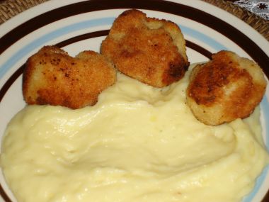 Květák v trojobale s parmezánem
