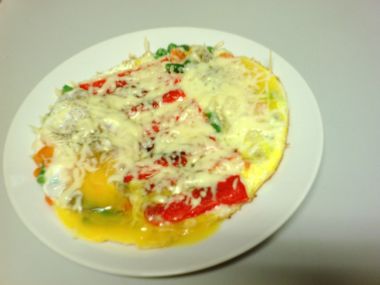 Surimi tyčinky na pánvi