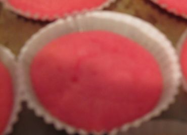 Rychlé růžové muffinky pro slečnu