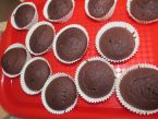 Čokoládové muffiny s čokoládou