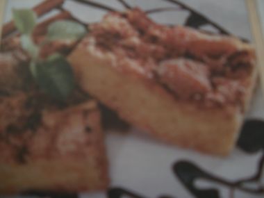 Cuketová buchta s ovocem
