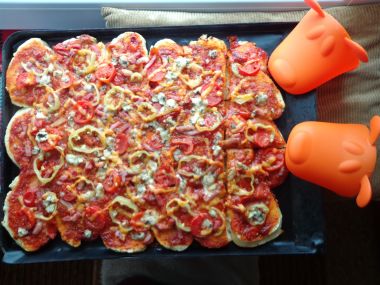 Knedlíková pizza