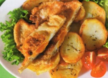 DIA Vaječný řízek - 60g sacharidů