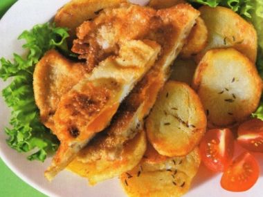 DIA Vaječný řízek - 60g sacharidů