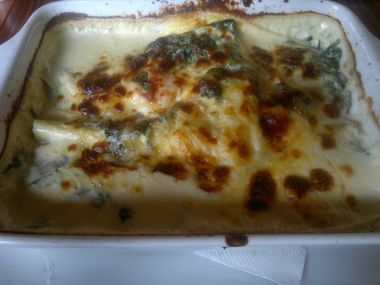 Spenatove lasagne