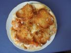 Žemlovka  s meruňkami a tvarohem