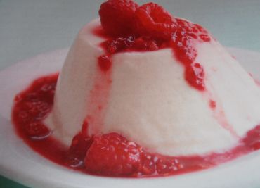 Kokosová panna cotta