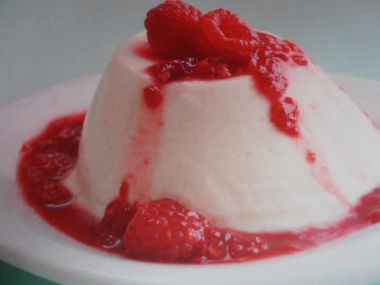 Kokosová panna cotta