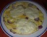 Ředkvičková omeleta s nivou