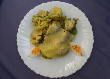 Gratinovaná brokolice ( zapečená brokolice)