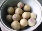 Krupicové knedlíky jahodové