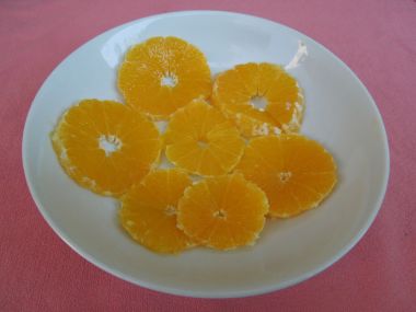 Pomeranče jako dezert